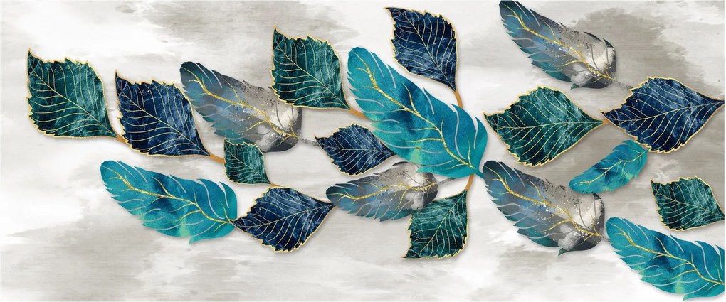 Tablou - Ilustrație pană (120x50 cm)