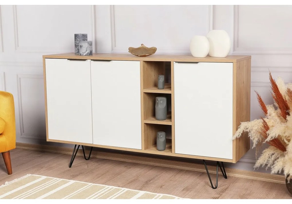 Dulap Clara Oak and White