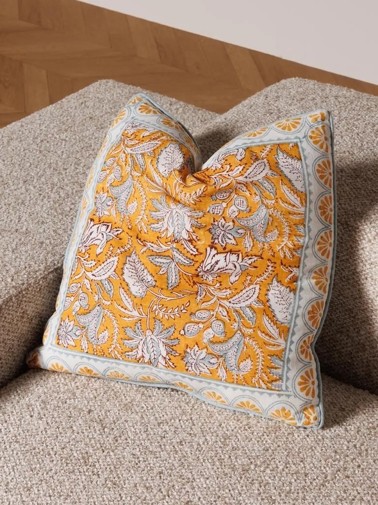 Perna decorativa din bumbac 45x45cm Curry