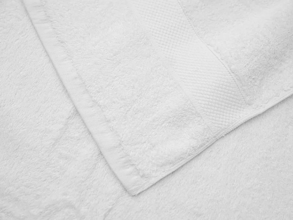 Prosop de baie hotel Culoare alb, POPCORN 68x135 cm