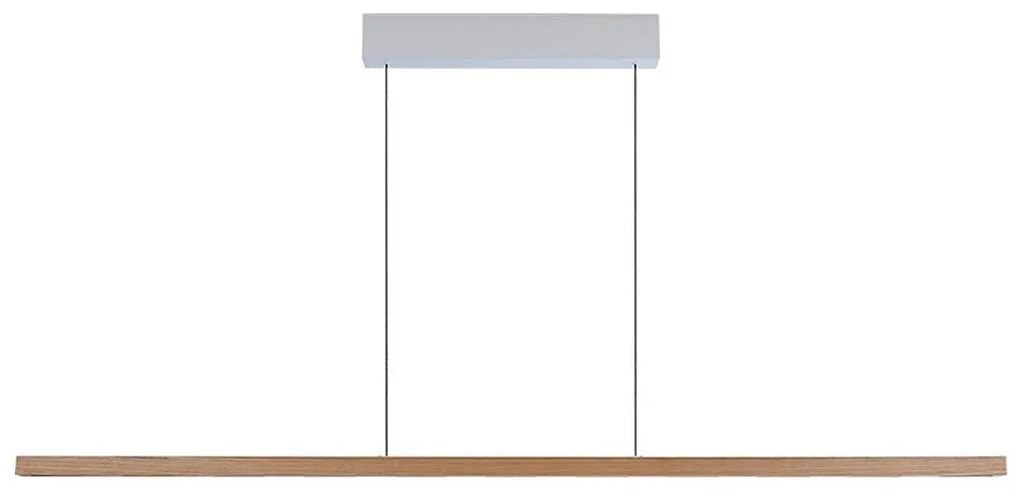 Immax NEO 07310L-LED lustră dimmabilă pe cablu cu senzor MADEIRA 37W/230V 157 cm frasin