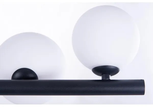 Lustră pe cablu SYBILLA 7xG9/25W/230V neagră Azzardo AZ4406