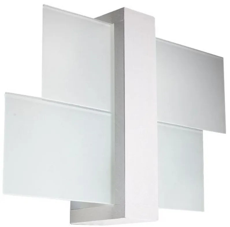 Aplică LED HERA 1xE27/7,5W/230V alb Brilagi