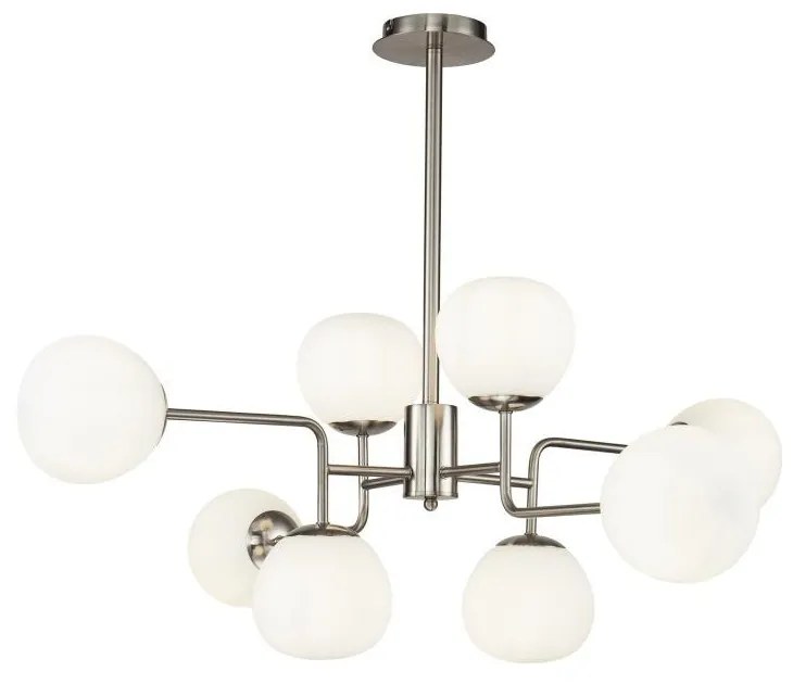 Candelabru nichel 8 becuri Pendant Lamp Erich | MAYTONI