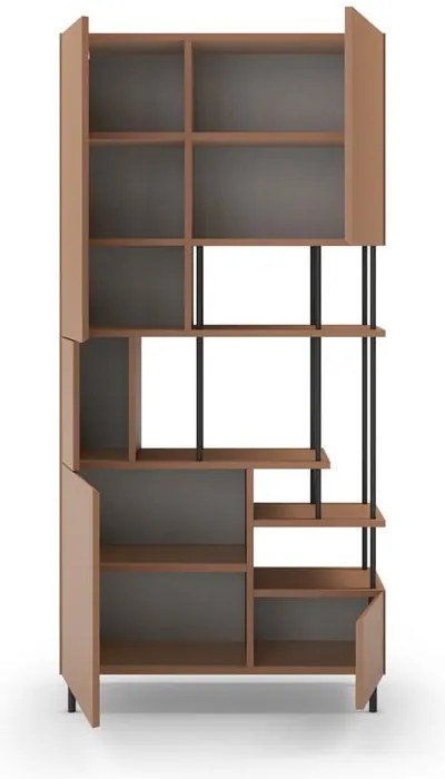 Bibliotecă cărămizie 84x175 cm Perla – Marckeric