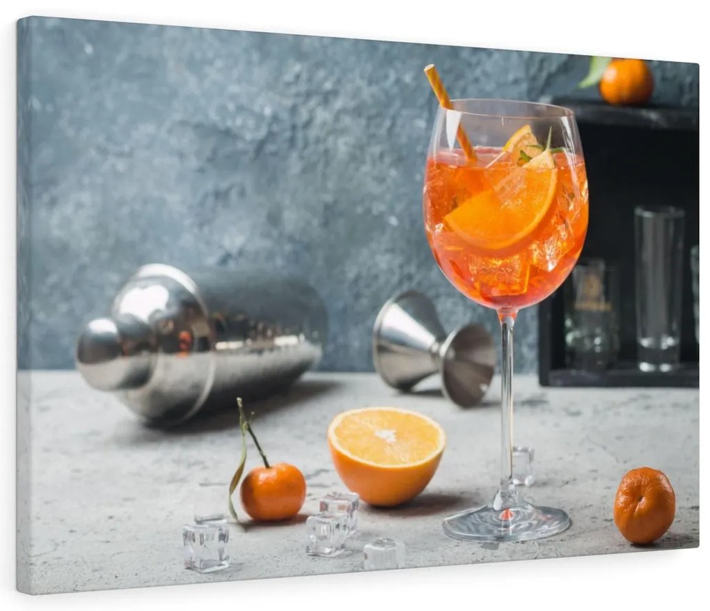 Tablou canvas Orange Drink - 60x40 cm 60x40 cm