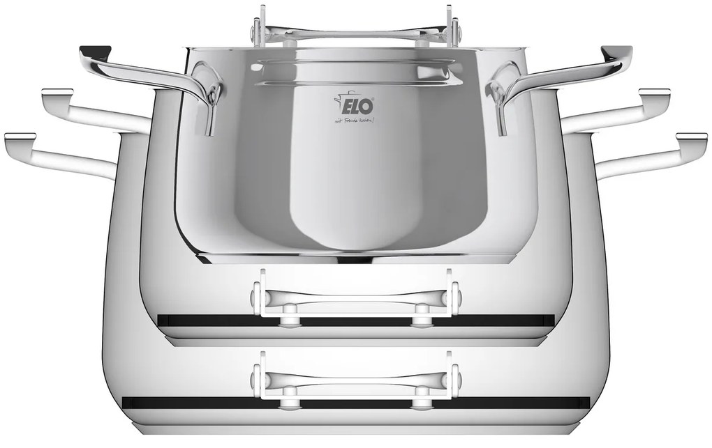 Elo 91003 Set de 3 oale din oțel inoxidabilMystery