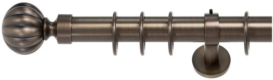 Galerie simpla - LOTUS /35 mm - BRONZ (Alege marime: 360 cm)