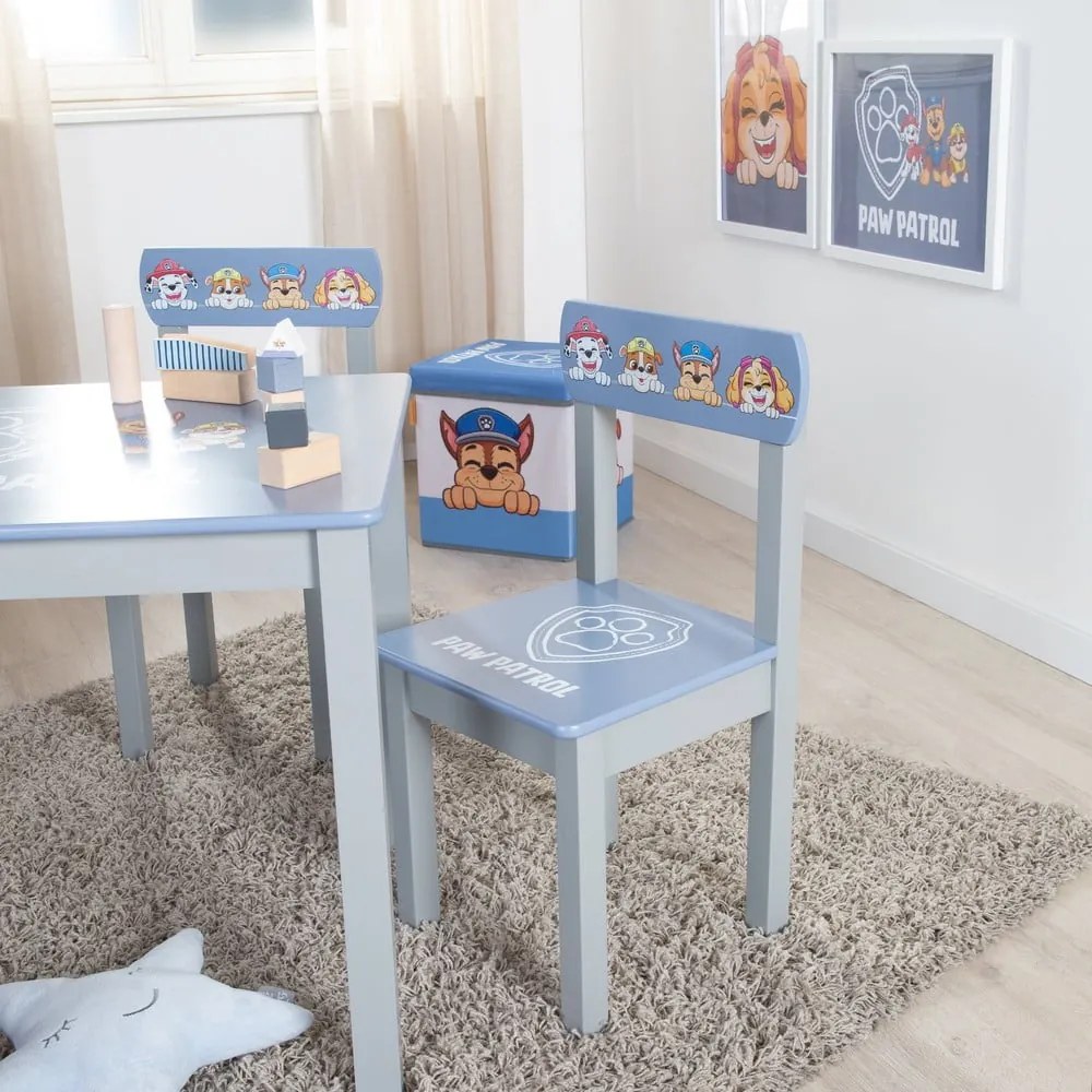 Scaun de copii albastru Paw Patrol – Roba