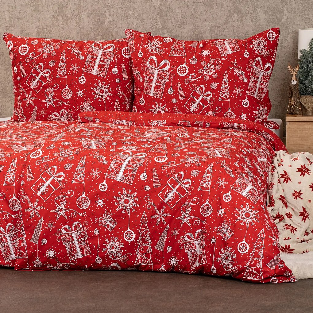 Lenjerie de pat din bumbac 4Home Gift, 140 x 220 cm, 70 x 90 cm