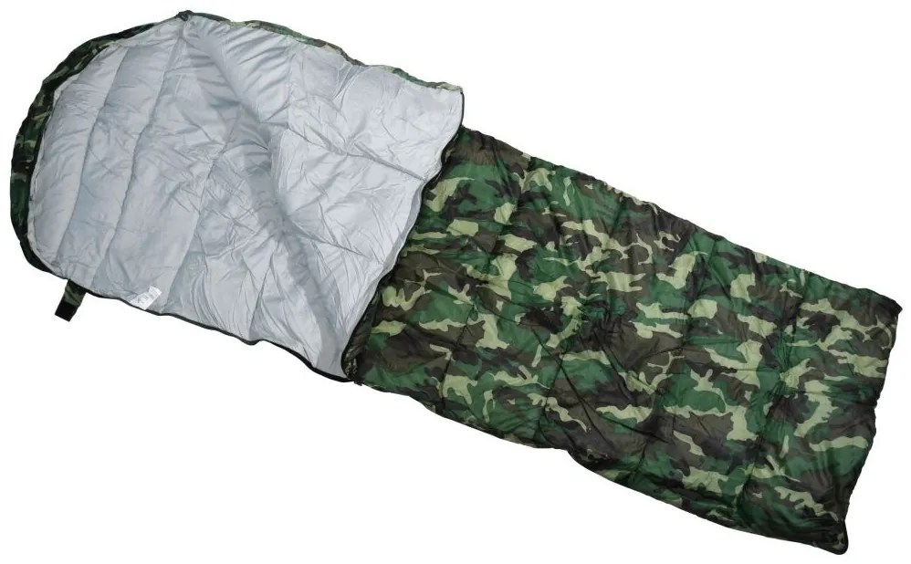 Sac de dormit tip pătură - ARMY 5°C