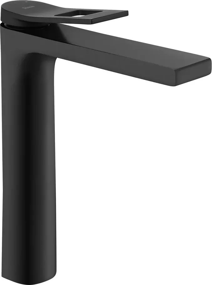 Baterie lavoar inalta Rea Soul monocomanda negru mat