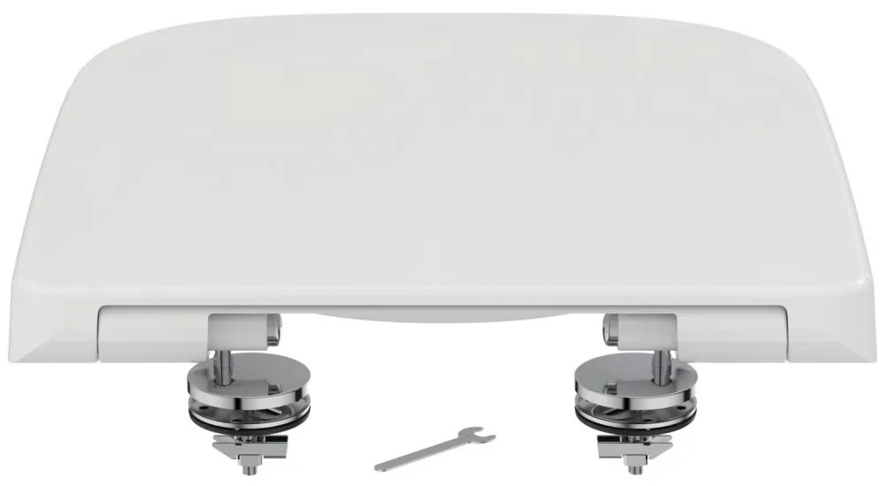 Capac WC, Softclose, alb
