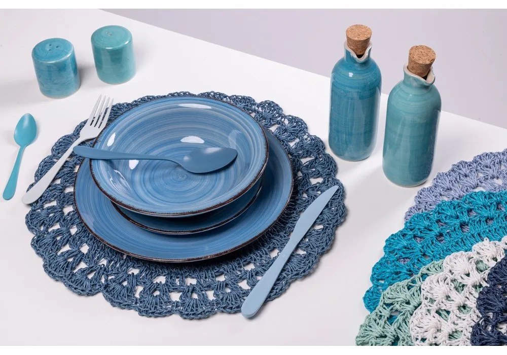 Suporturi pentru farfurii 6 buc. din hârtie ø 38 cm Uncinetto – VDE Tivoli 1996