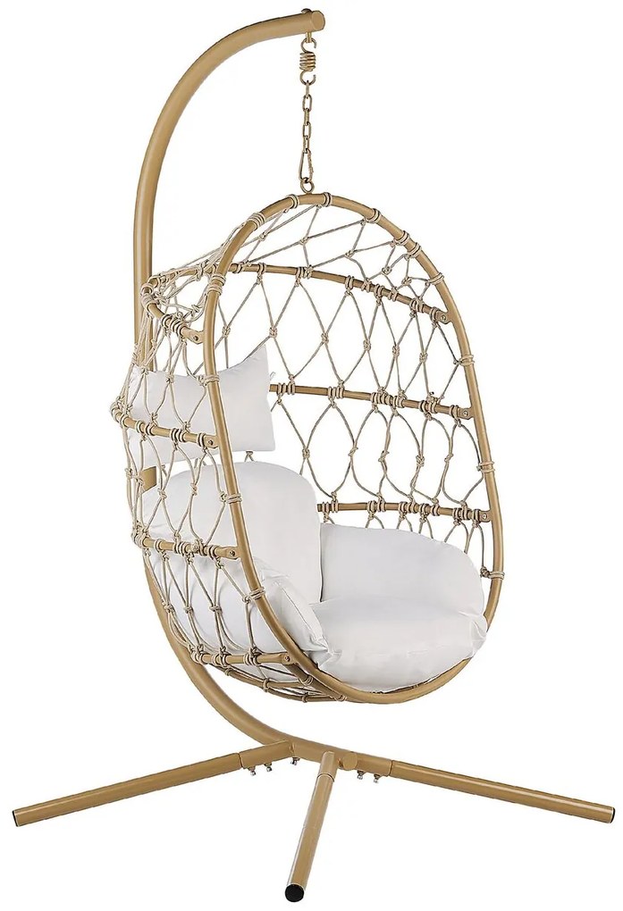 Fotoliu suspendat Adrina (bej). 1077339
