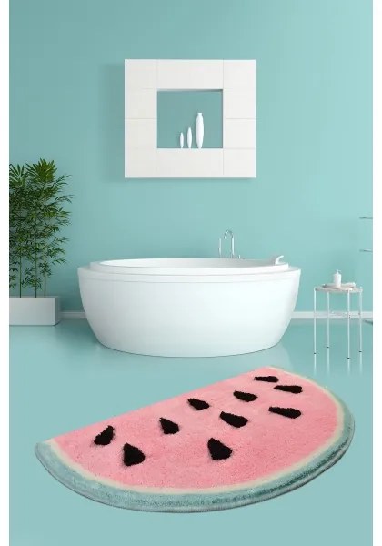 Covoraș pentru baie KARPUZ 60x100 cm pepene