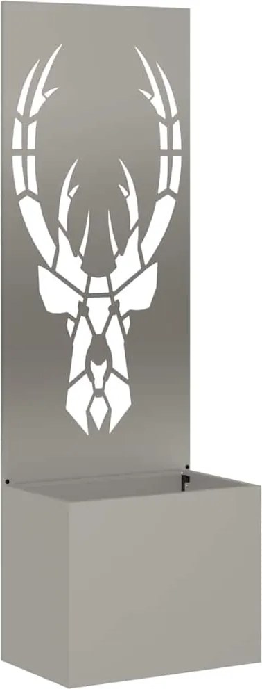 vidaXL Ecran de intimitate pentru grădină Ruginit 50 x 32 x 150 cm