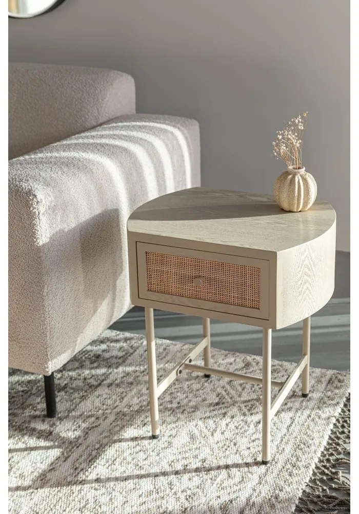 Măsuță auxiliară 38x48 cm Amaya – White Label