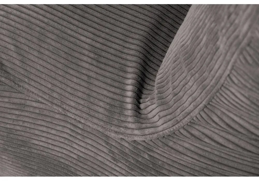 Fotoliu bean bag cărămiziu cu tapițerie din catifea reiată Sofa Seat Lounge – SLOWDOWN