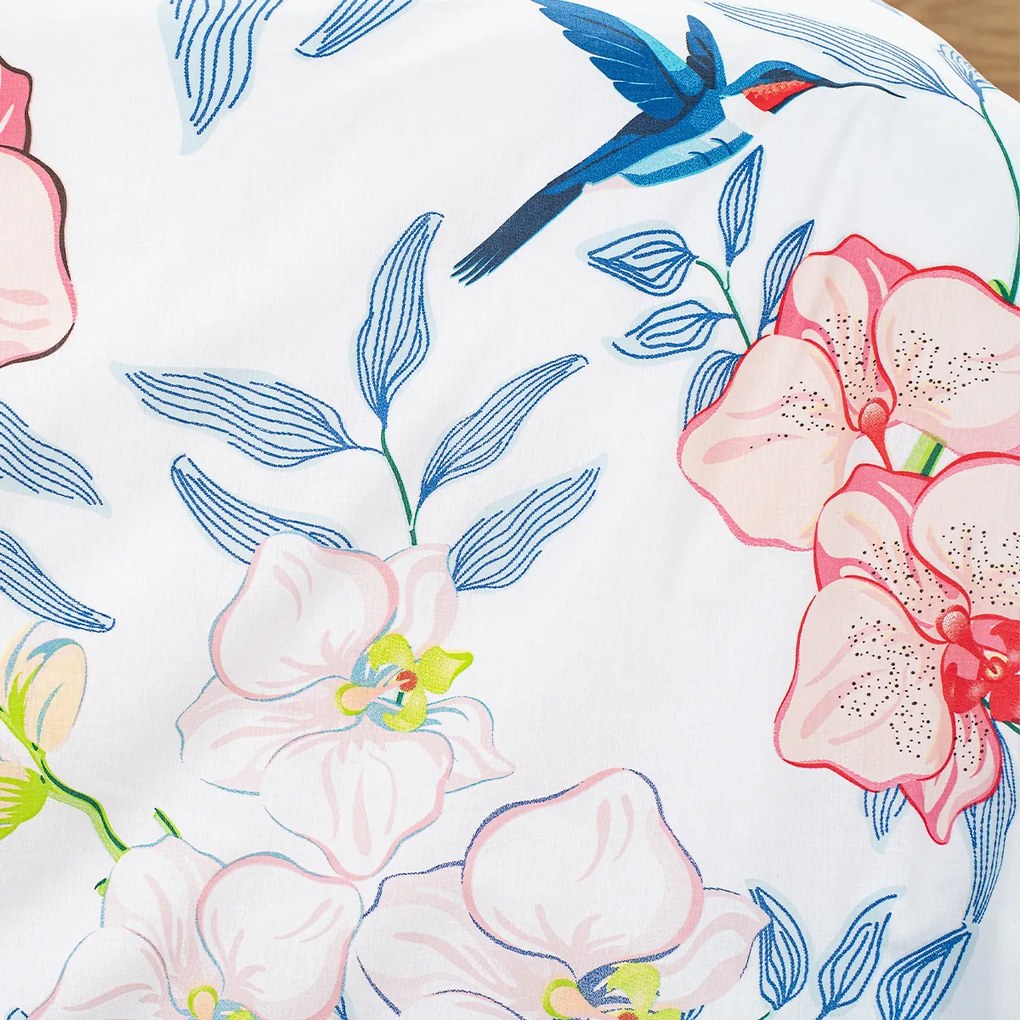 Lenjerie de pat din bumbac 4Home Orchid Paradise, 140 x 200 cm, 70 x 90 cm