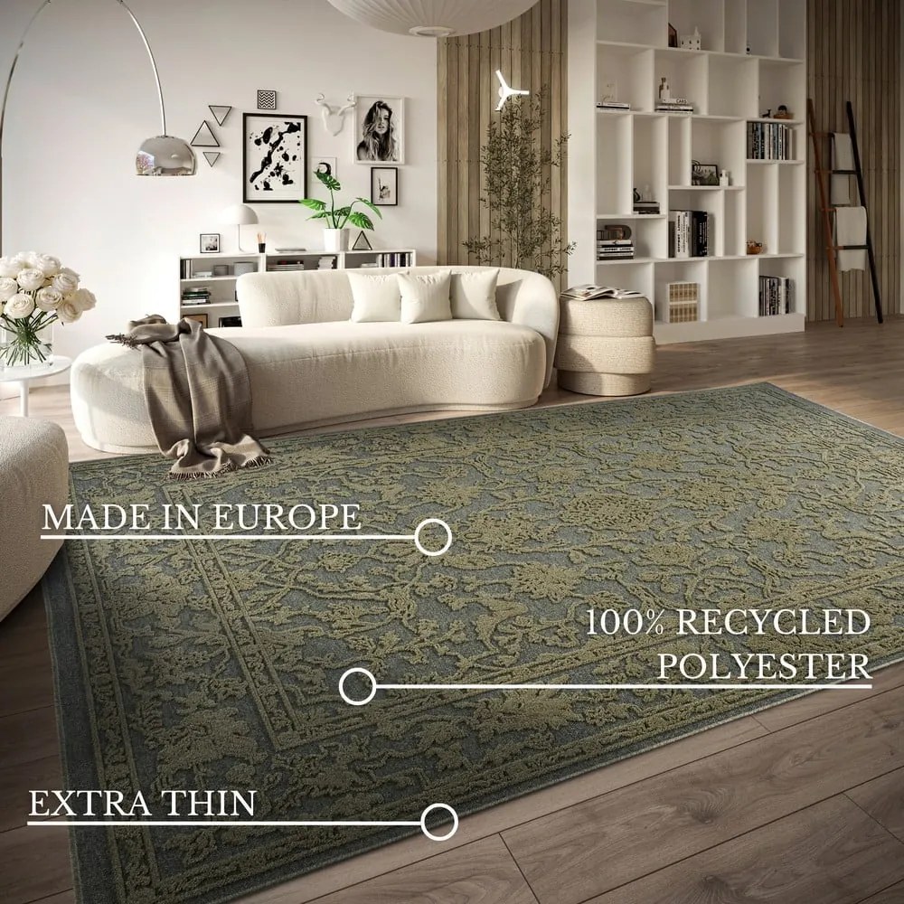 Covor verde din fibre reciclate 160x230 cm Ambroise – Villeroy&Boch