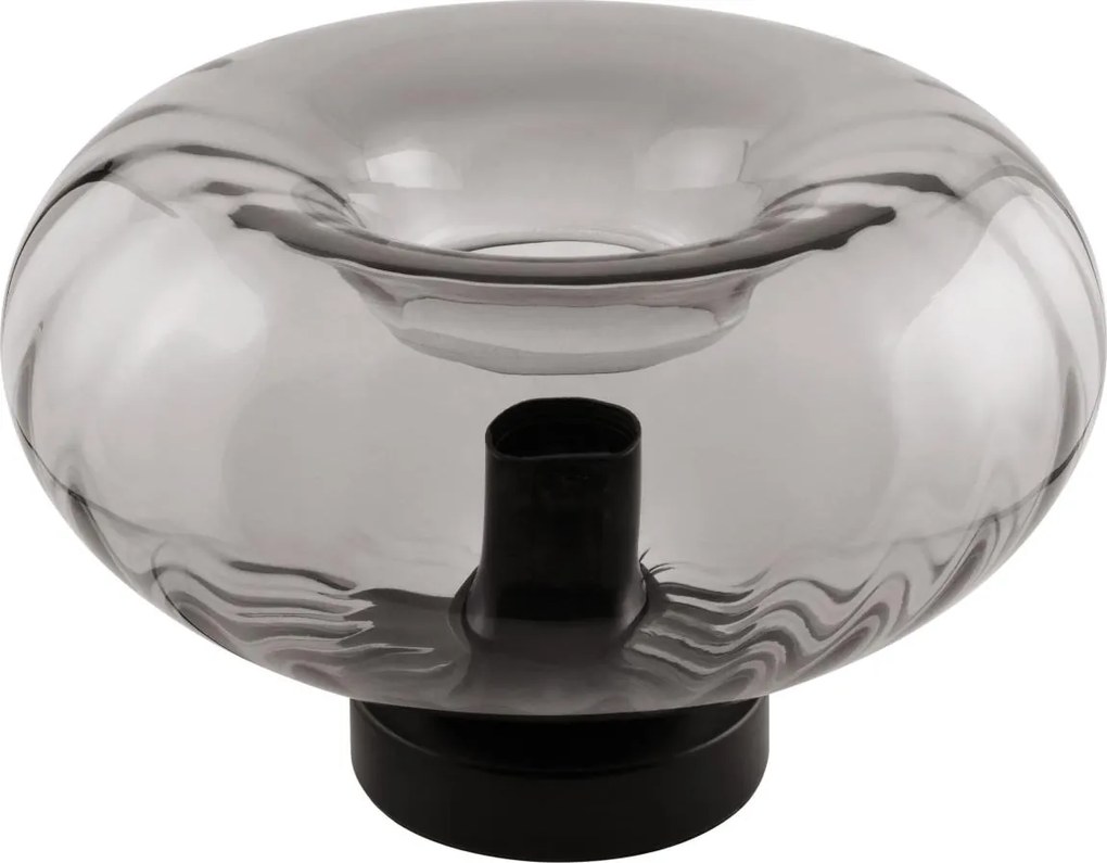 Osram - Lampă de masă DECOR SMOKE 1xE27/12W/230V negru/gri fumuriu