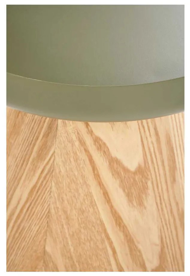 Măsuță de cafea Dunham, verde / lemn