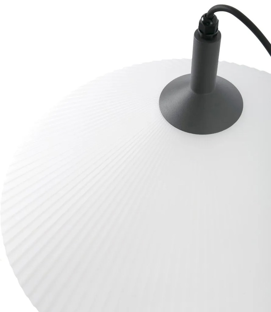Lustra/Pendul portabil iluminat exterior decorativ SAIGON R55 gri/alb