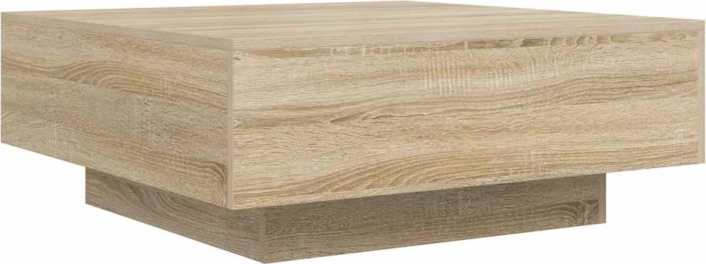 vidaXL Măsuță de cafea, stejar Sonoma, 80x80x31 cm, PAL