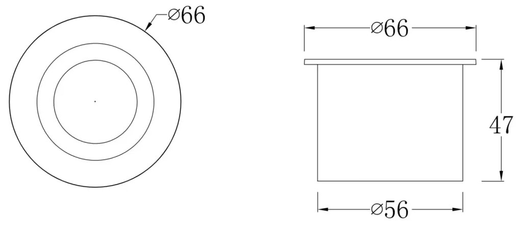 Spot incastrabil LED pentru exterior IP65 Limo alb MYO037-L3W3K