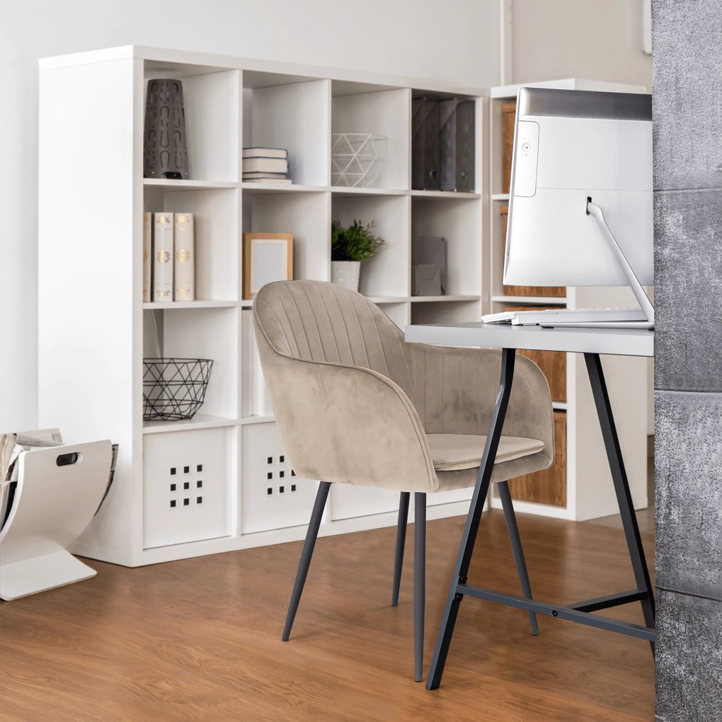 Fotoliu de design Zirky (Maro gri). 1016336