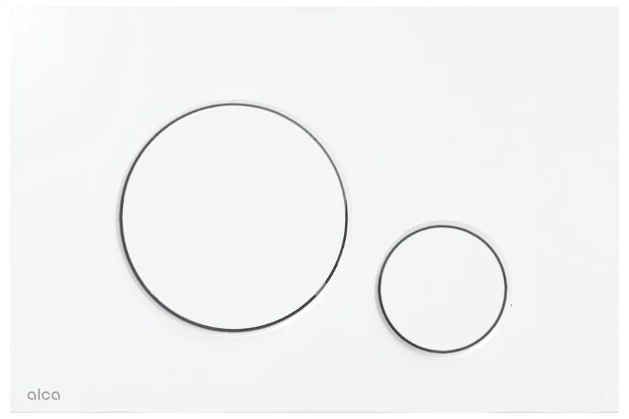 Clapeta de actionare Alca Thin M676 alb mat