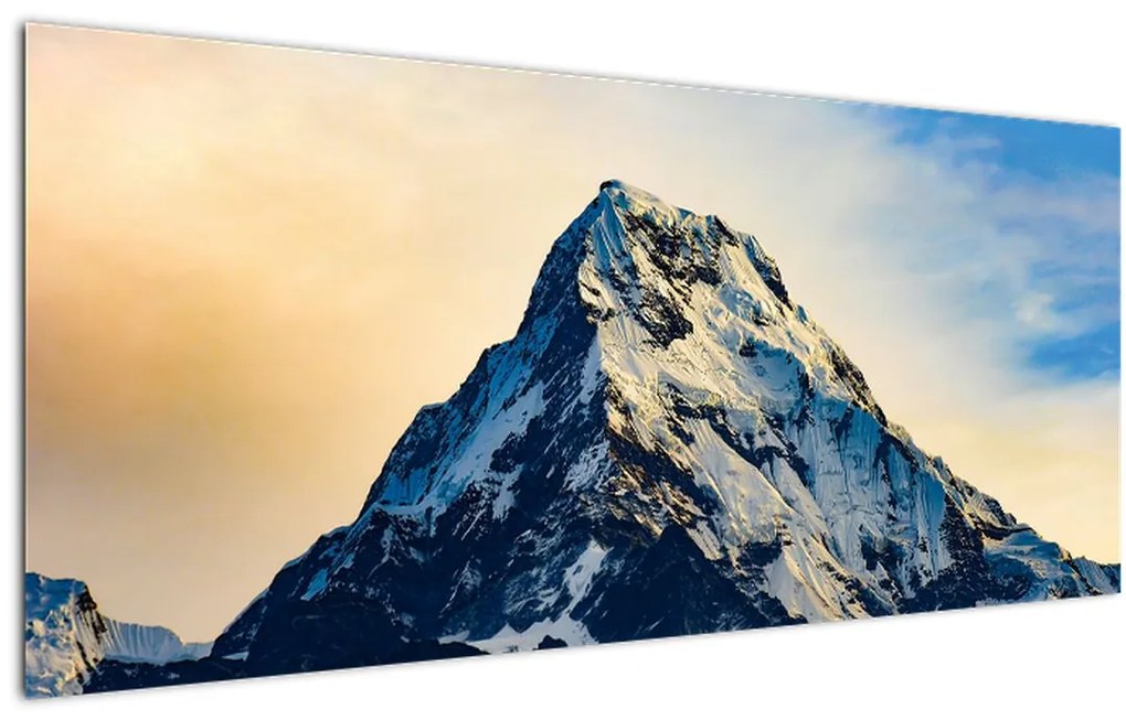 Tablou cu munții înzăpeziți, Nepal (120x50 cm)