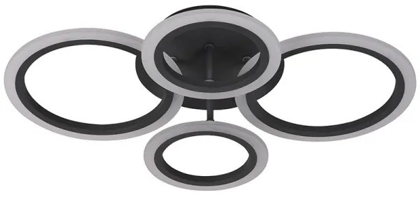 Lustră LED dimabilă aplicată LED/50W/230V 3000-6500K + telecomandă