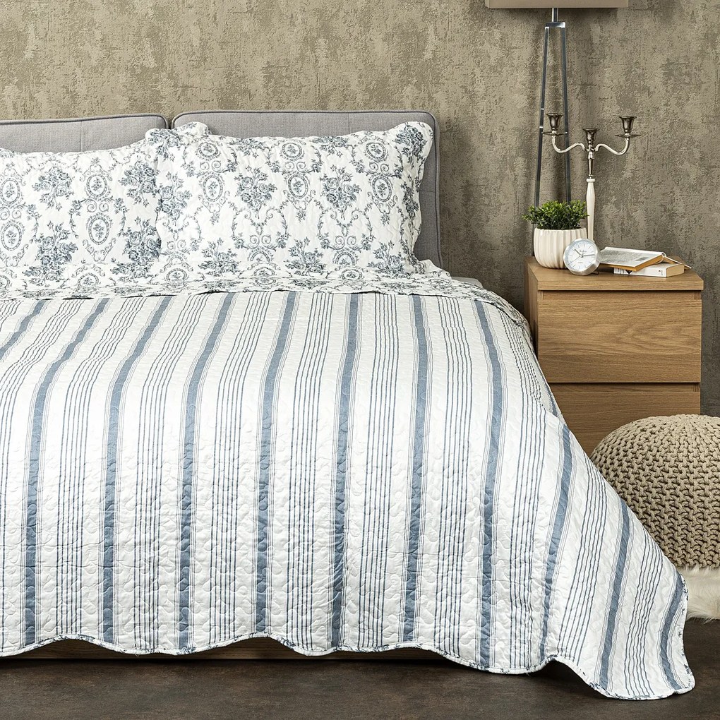 Cuvertura de pat 4Home Blue Patrones
