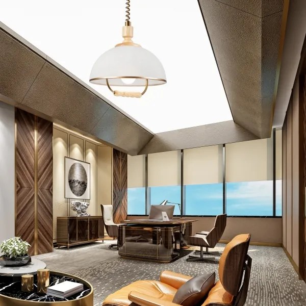 Lustr rabatabil RAMONA 1xE27/60W/230V bej/ maro deschis