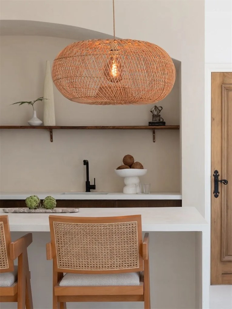 Lustra/Pendul Eco, Ratan, Arizona natural, L