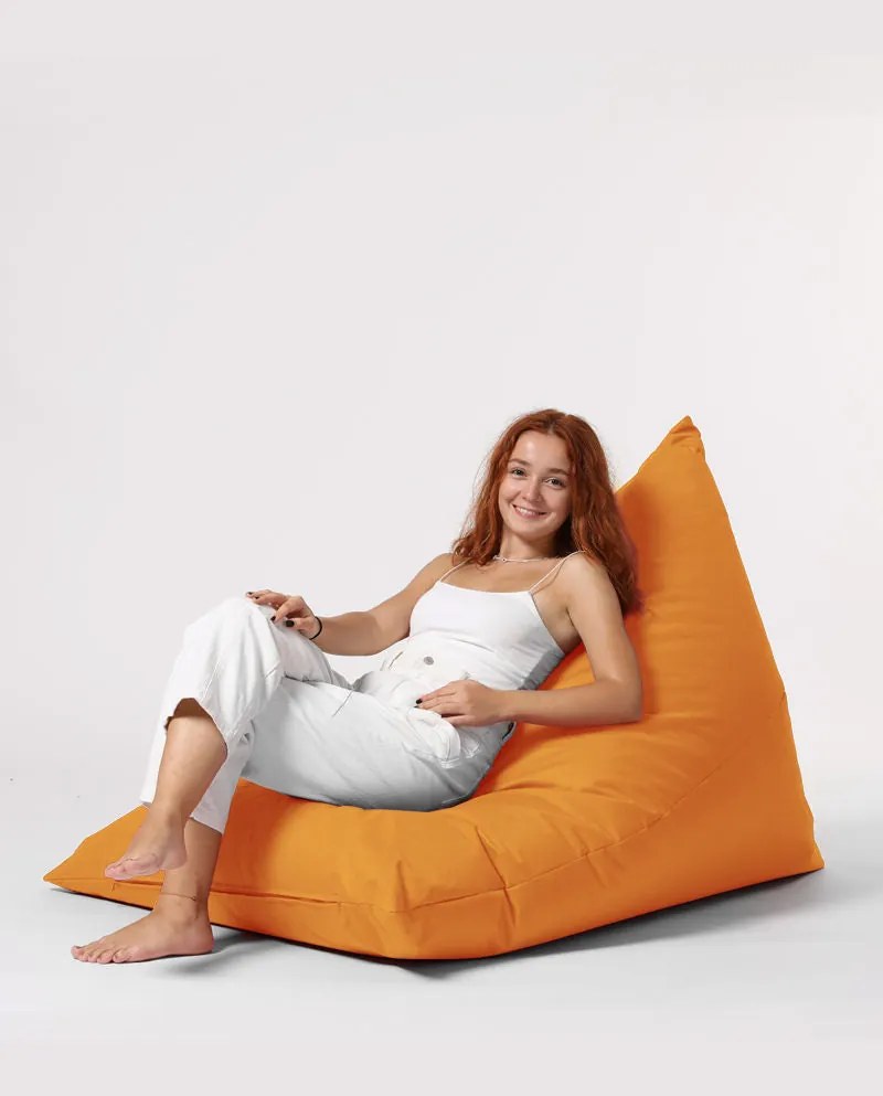 Fotoliu puf pentru grădină Pyramid Big Bed Pouf - Orange