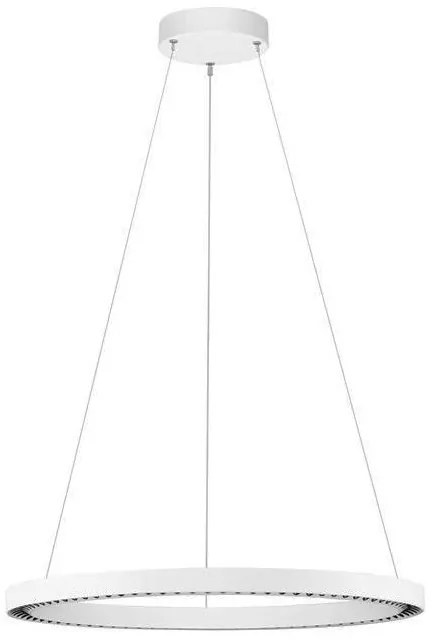 Lustra suspendata LED design circular DEOS alb NVL-9030895