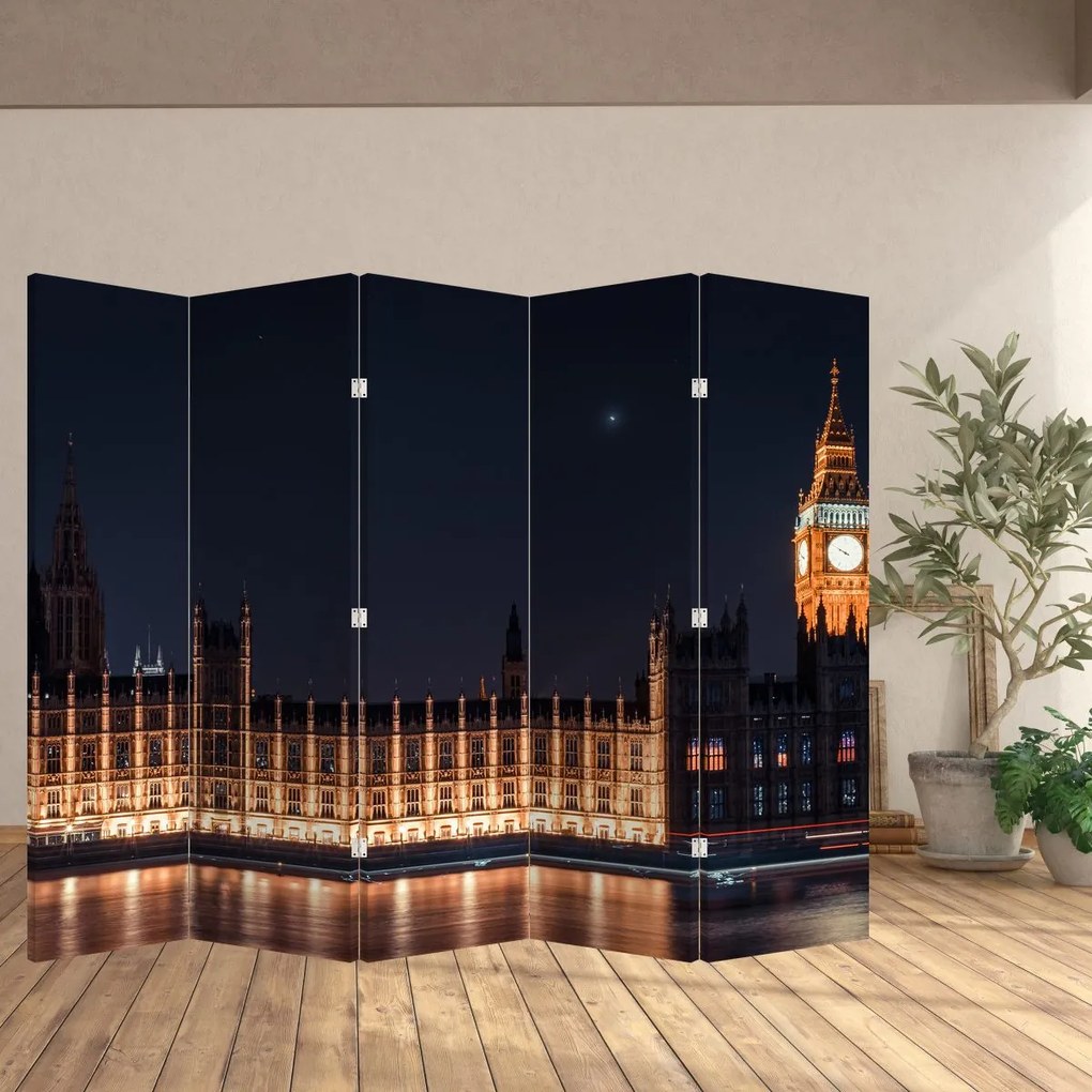 Paravan - Big Ben din Londra (210x170 cm)