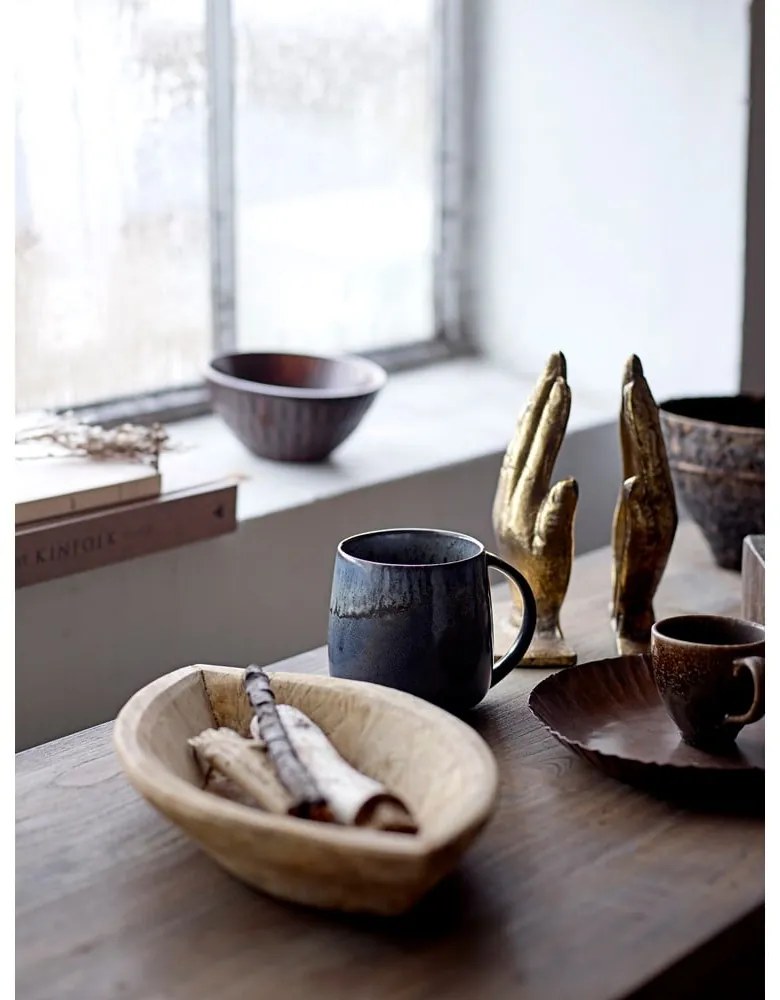 Căni 3 buc. din gresie 460 ml Cloe – Bloomingville