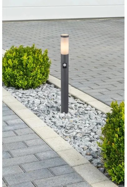 Lampă de exterior cu senzor Globo 31588AS BOSTON 1xE27/15W/230V IP44 80cm