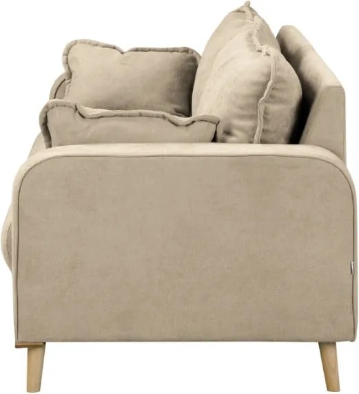 Canapea bej 193 cm Beata – Ropez