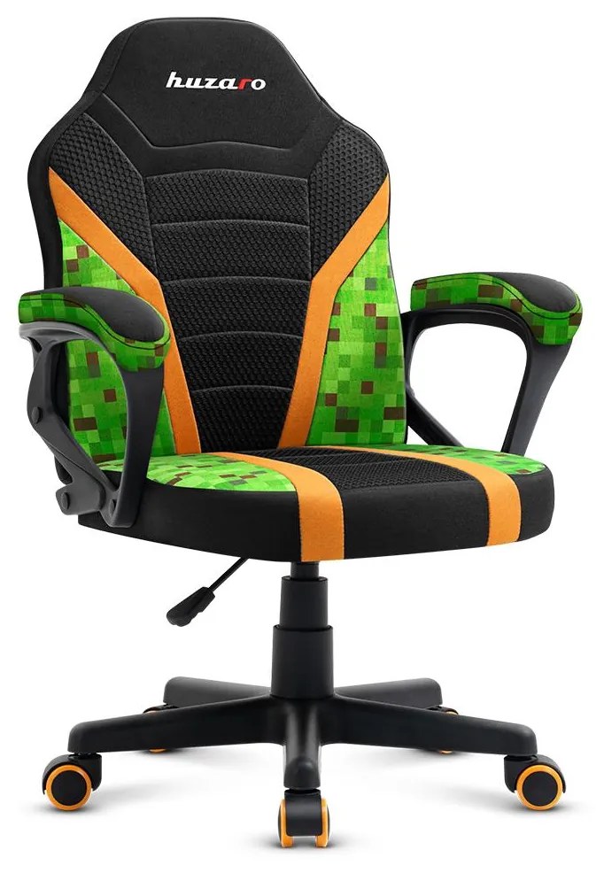 Scaun gaming pentru copii Rover 1 (negru + verde). 1087540