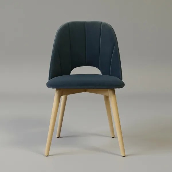 Scaun de sufragerie THEO gri închis