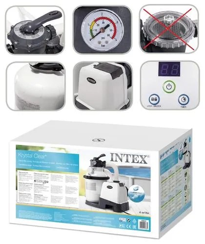 Filtru de apă cu filtru de nisip INTEX Krystal Clear 26644