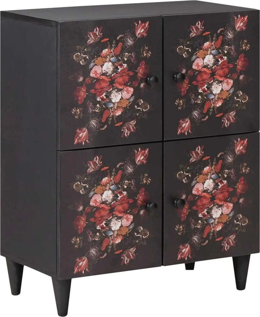 vidaXL Dulapuri de depozitare cu ușă Multicolour 60 x 33,5 x 75 cm