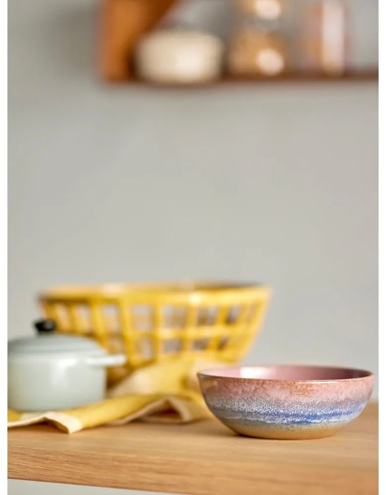 Bol mic roz deschis din gresie 525 ml Paula – Bloomingville