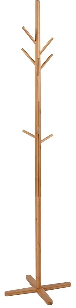 Cuier cu suport B016 NAT, bambus