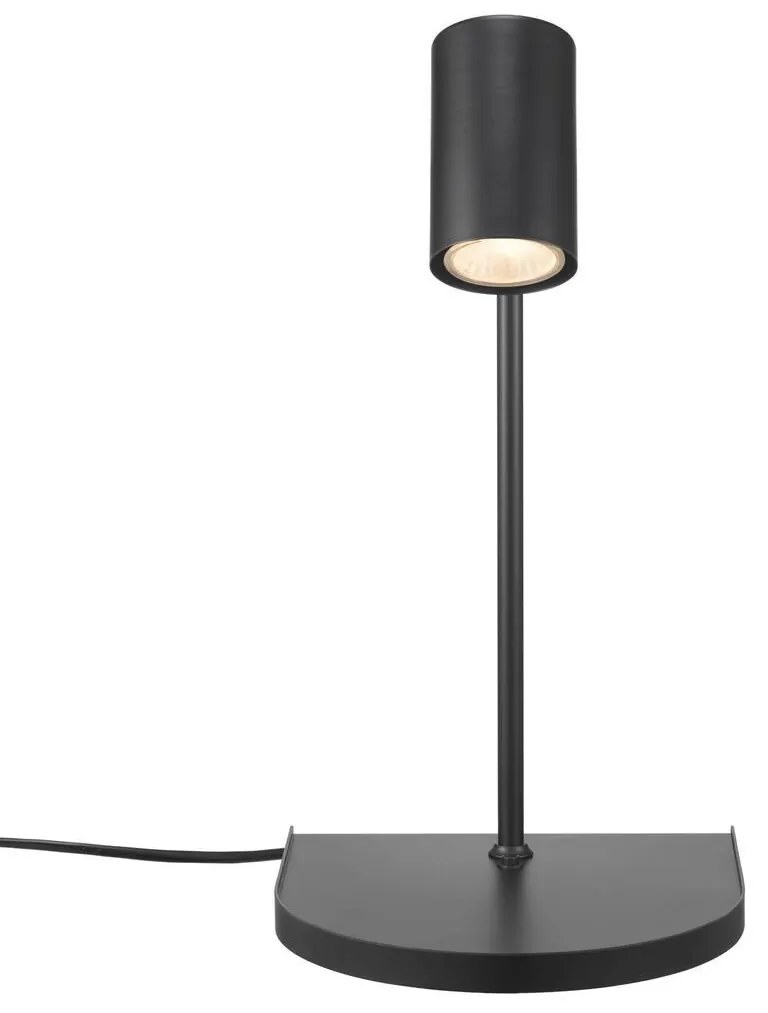 Aplica de perete, directionabila, port usb, design modern CODY negru 2112001003 NL